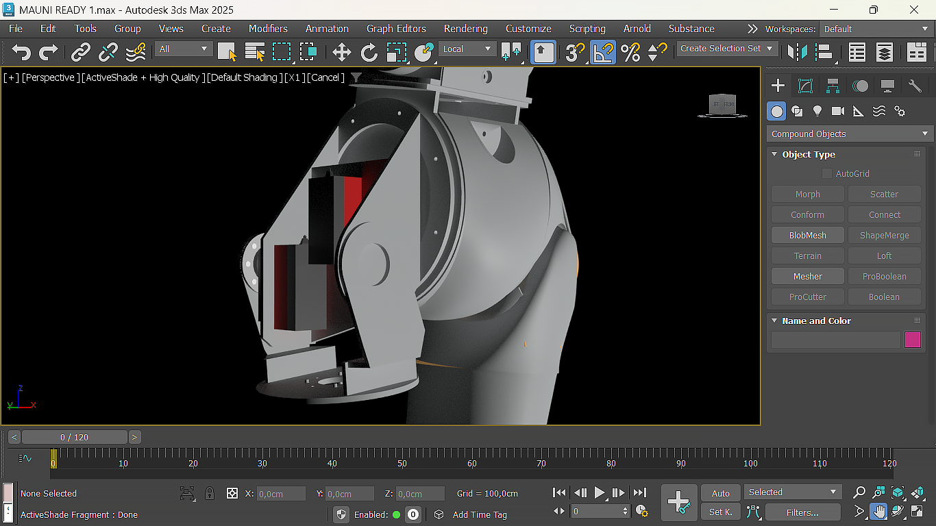 MA-UNI humanoid robot artificial body design